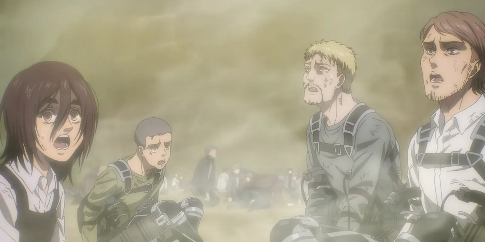 Transformed Eldians get their human bodies back after Eren's death