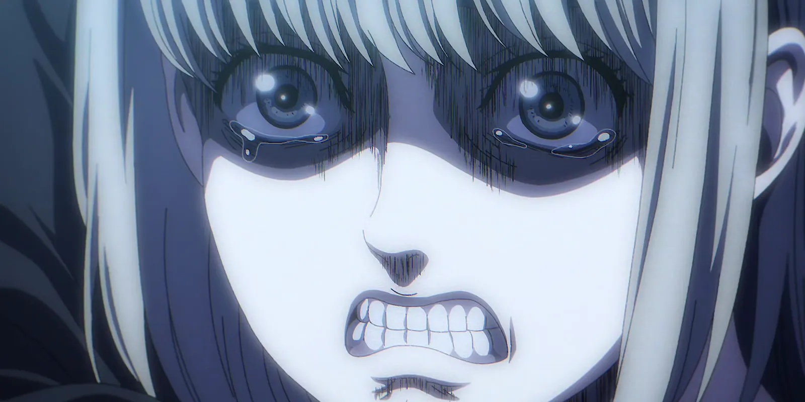Zeke and Eren face to face in the Paths, before Ymir Fritz