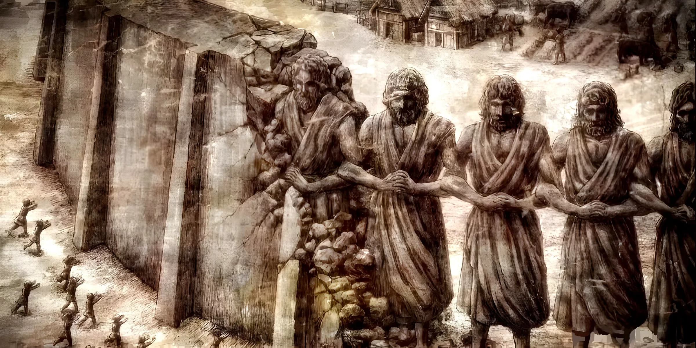 Illustration · What are the walls in Attack on Titan and why do they exist?