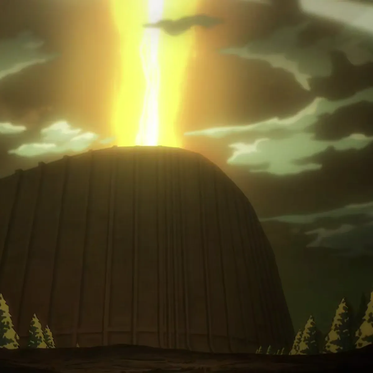 The Wall Titans awaken as the Walls of Paradis collapse