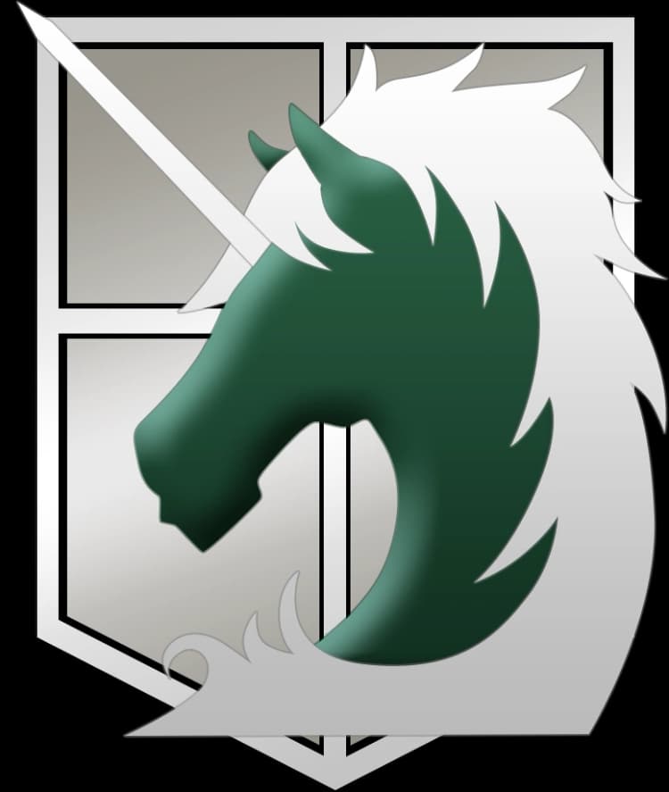 Military Police emblem — the Unicorn